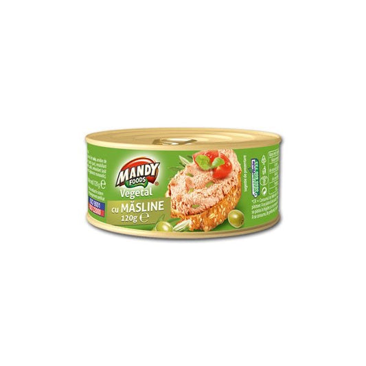 Paté vegetal olives Mandy 120g